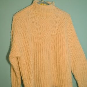 Knit (Slight) Turtleneck Sweater